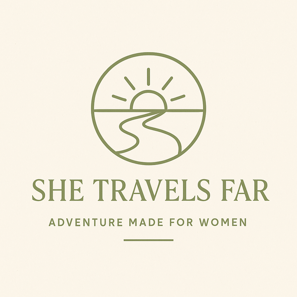 She Travels Far Logo